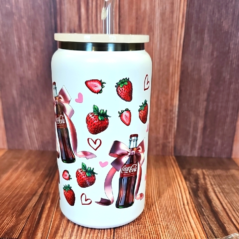 Coca-Cola Strawberry Love Tumbler